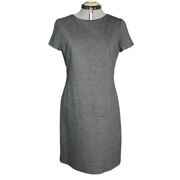 Theory Sheath Betty Dress Gray Women’s Size 12 Viscose - Picture 2 of 8